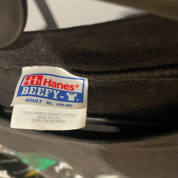 Vintage NASCAR Chad Little signature John Deere Tee Shirt RARE - Picture 4 of 4